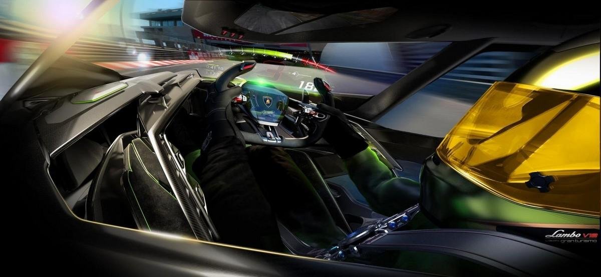 The car gets a fancy steering wheel and a fancier way to access the cockpit, through windshield.