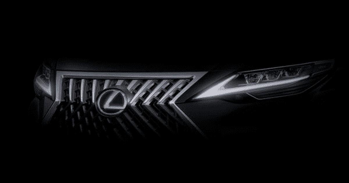  Lexus MPV teaser image front look