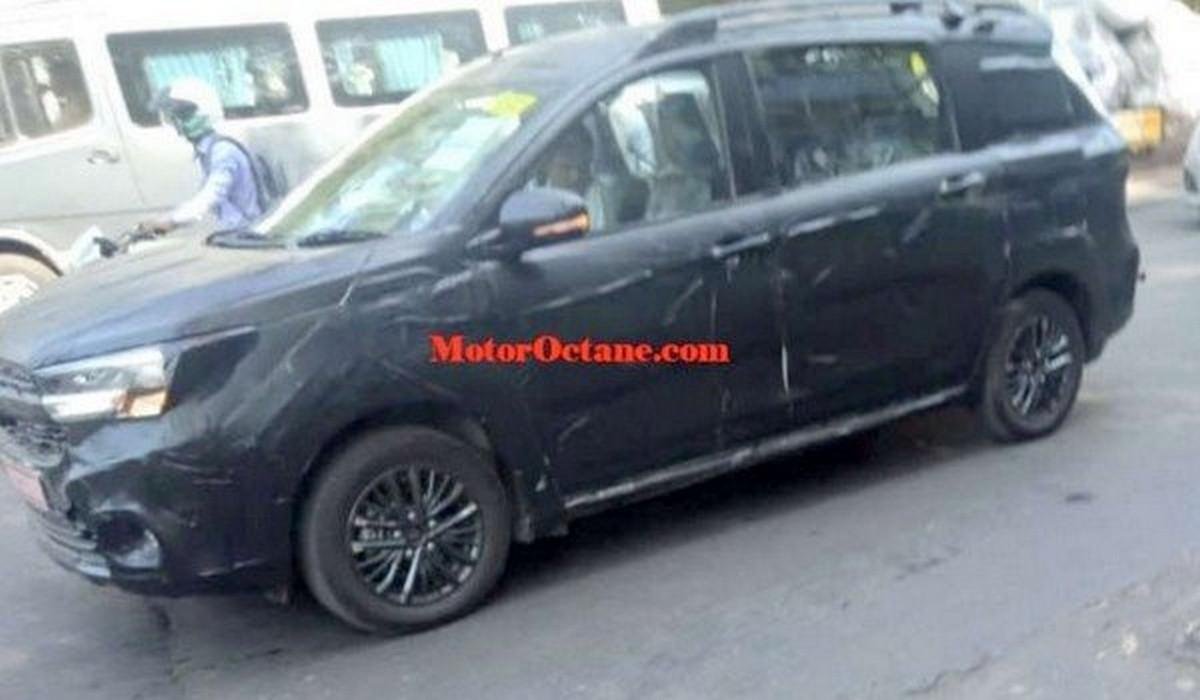 6-seater Maruti Ertiga Sport Spotted For The First Time In India
