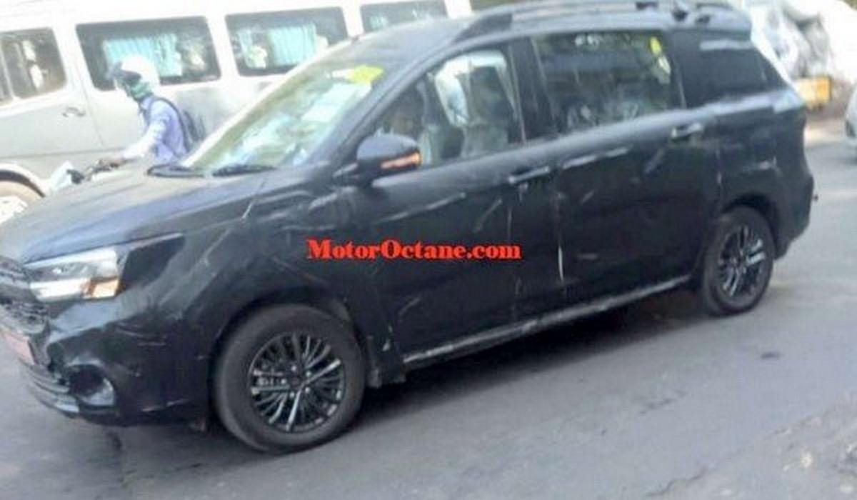 2019 maruti ertiga sport spy image side