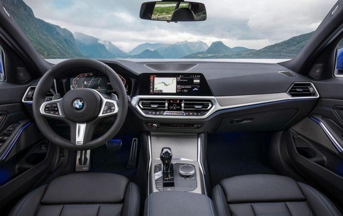 BMW 3 Series interior dashboard