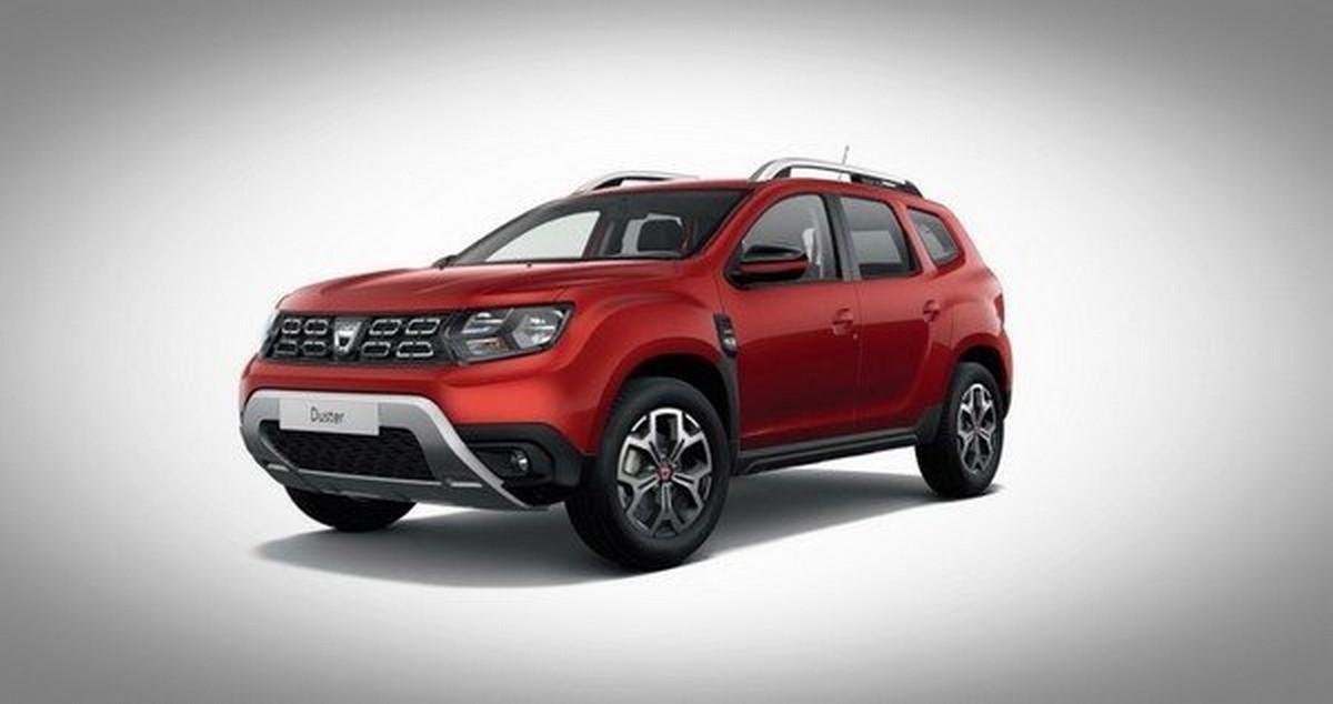  Renault Duster red color front quater Geneva Motor Show 