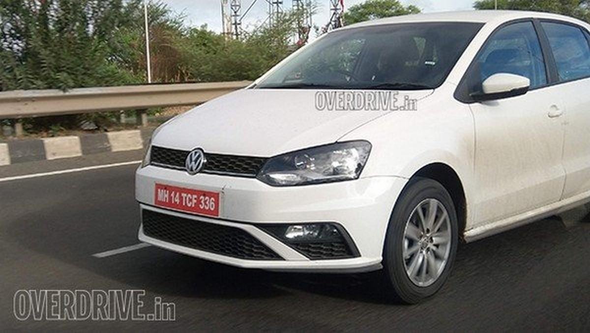 Volkswagen Polo Facelift Spotted In Pune