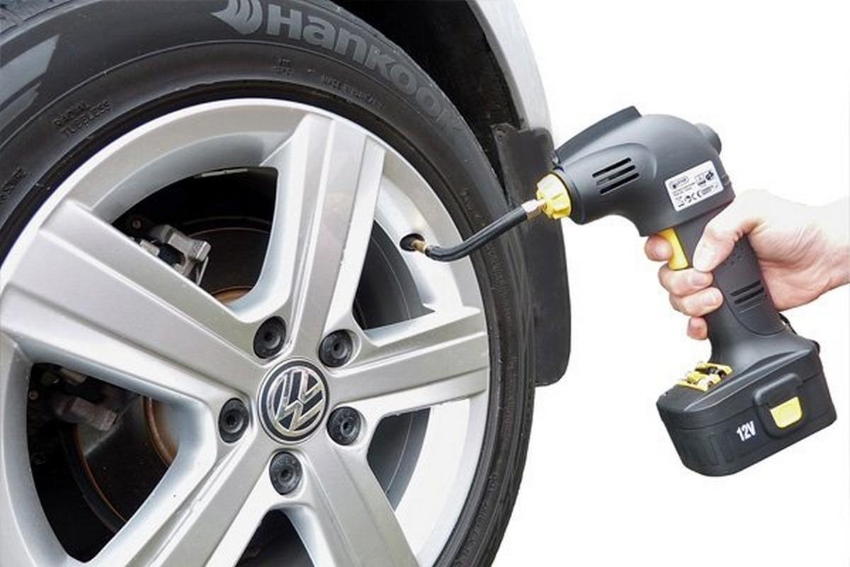 Tyre inflator is useful and convenient