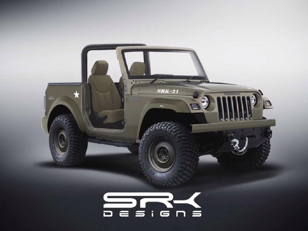 Tweaked Mahindra Thar is Reminiscent of Legendary Willys Jeep - VIDEO