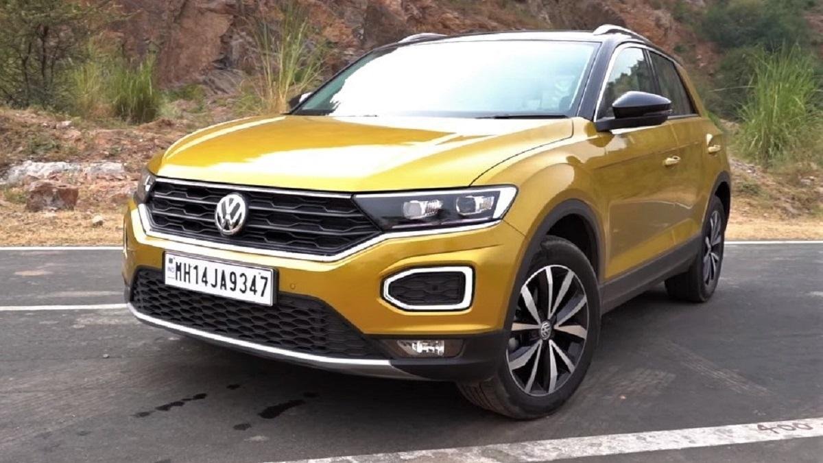 2021 new vw t-roc front view