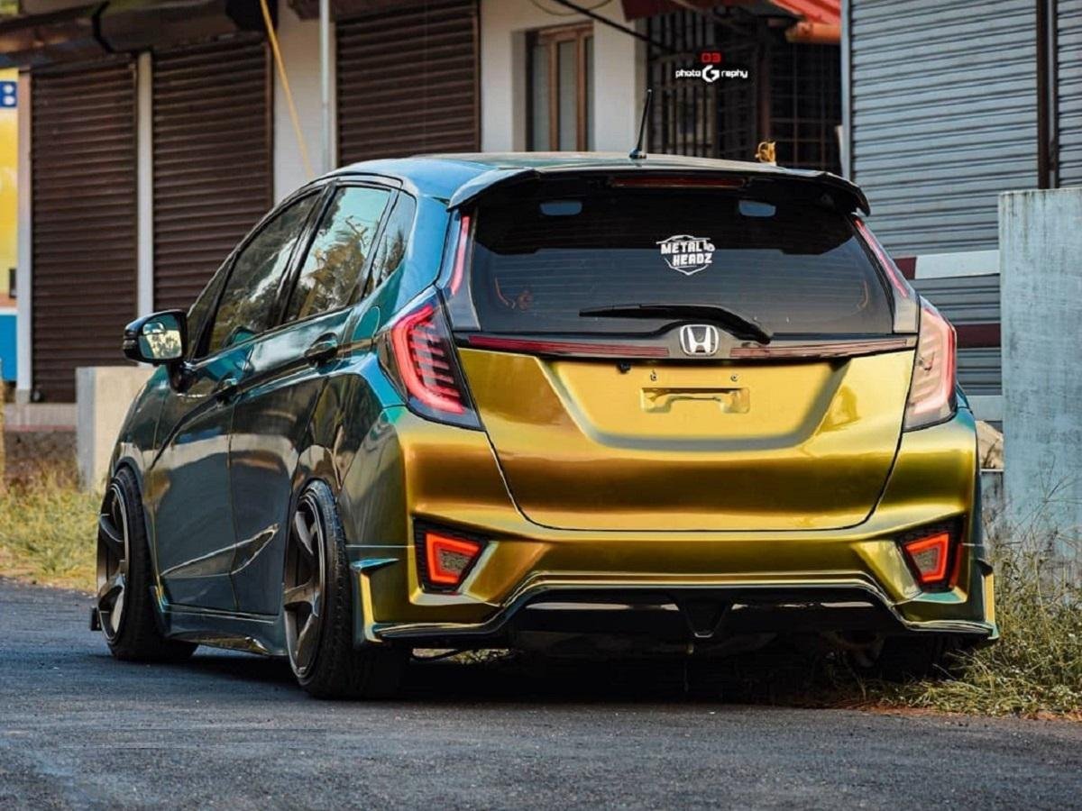 This Modified Honda Jazz Looks Like an Angry Frog