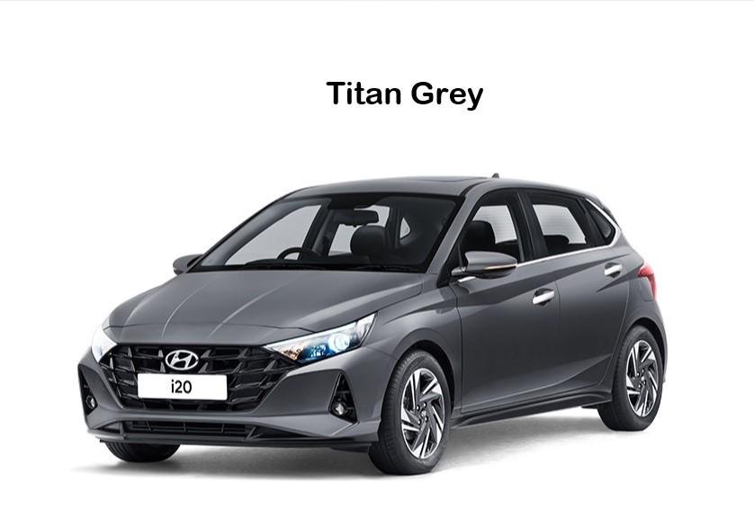 2021 Hyundai i20 Titan Grey