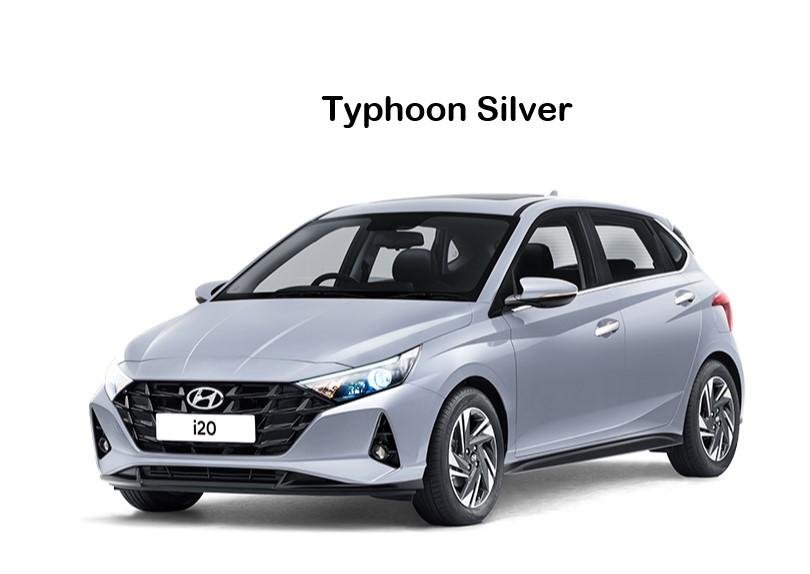 2021 Hyundai i20 typhoon silver