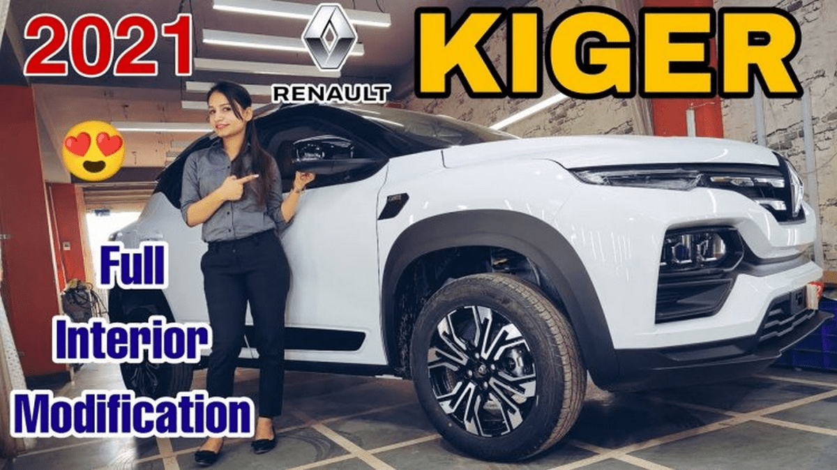 India’s First-ever Modified Renault Kiger Gets Wood Trim For Interior