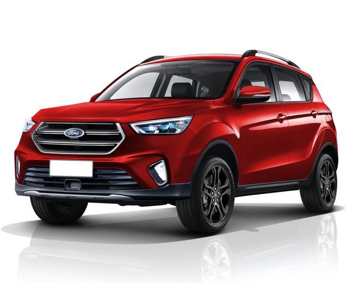 upcoming Ford cars Front-look-of-new-gen-Ford-EcoSport