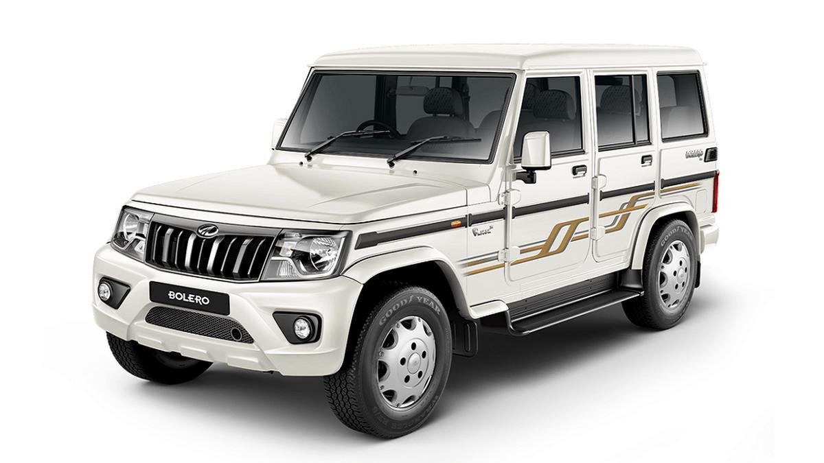 7-seater SUV cars in India 2021 mahindra bolero front view