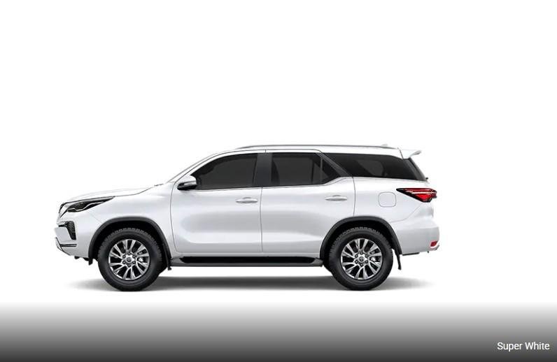 toyota fortuner colours 
