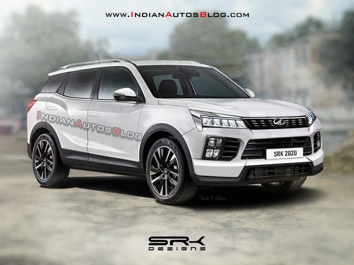 2021-mahindra-xuv500-white-rendering