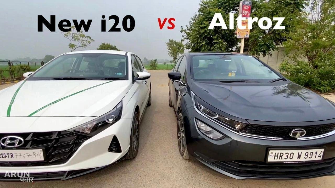 Tata Altroz Vs Hyundai i20, Detailed Comparison - VIDEO