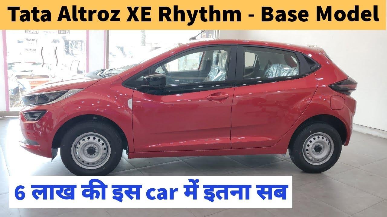 Tata Altroz XE Rhythm Walkaround Review - VIDEO