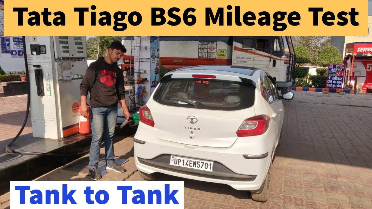 Tata Tiago BS-VI Mileage Test, Tank To Tank Method - VIDEO