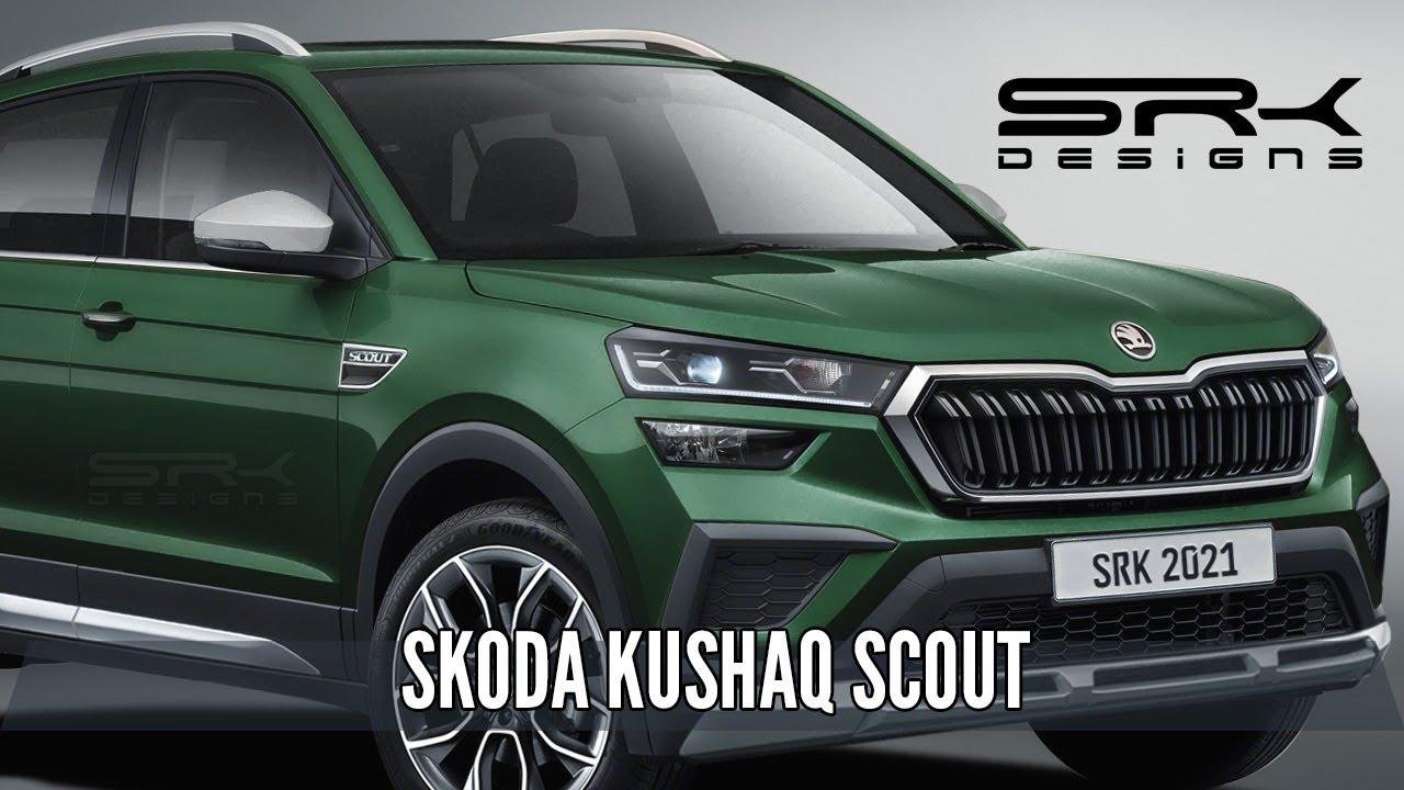 Here's A Render Of What A Scout Version Of The New Skoda Kushaq May Look Like - VIDEO