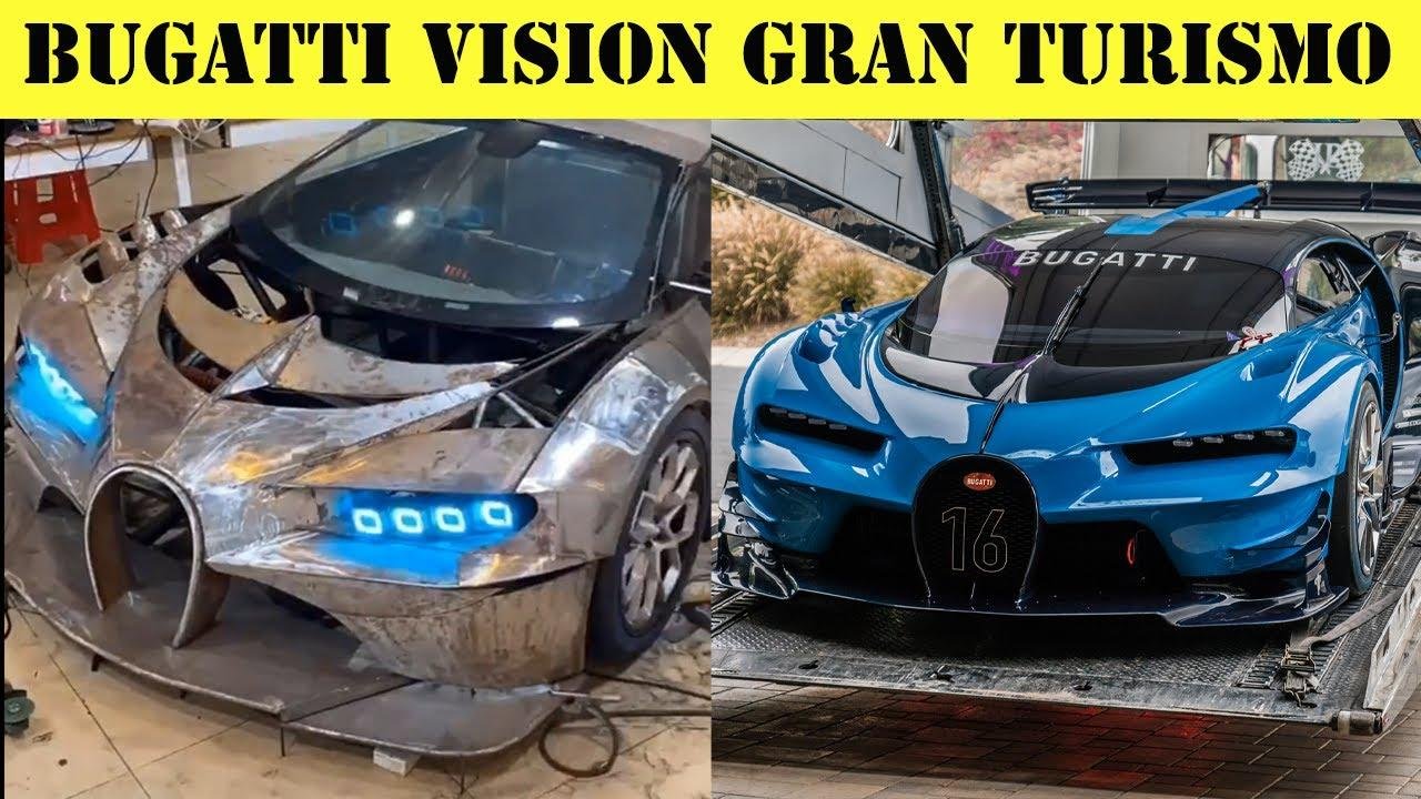 This Bugatti Vision Gran Turismo Replica Took 5 Months To Build - VIDEO