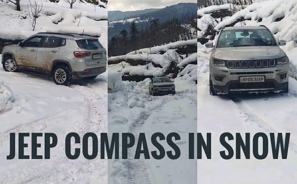 Watch Jeep Compass Float Through Snow [VIDEO]