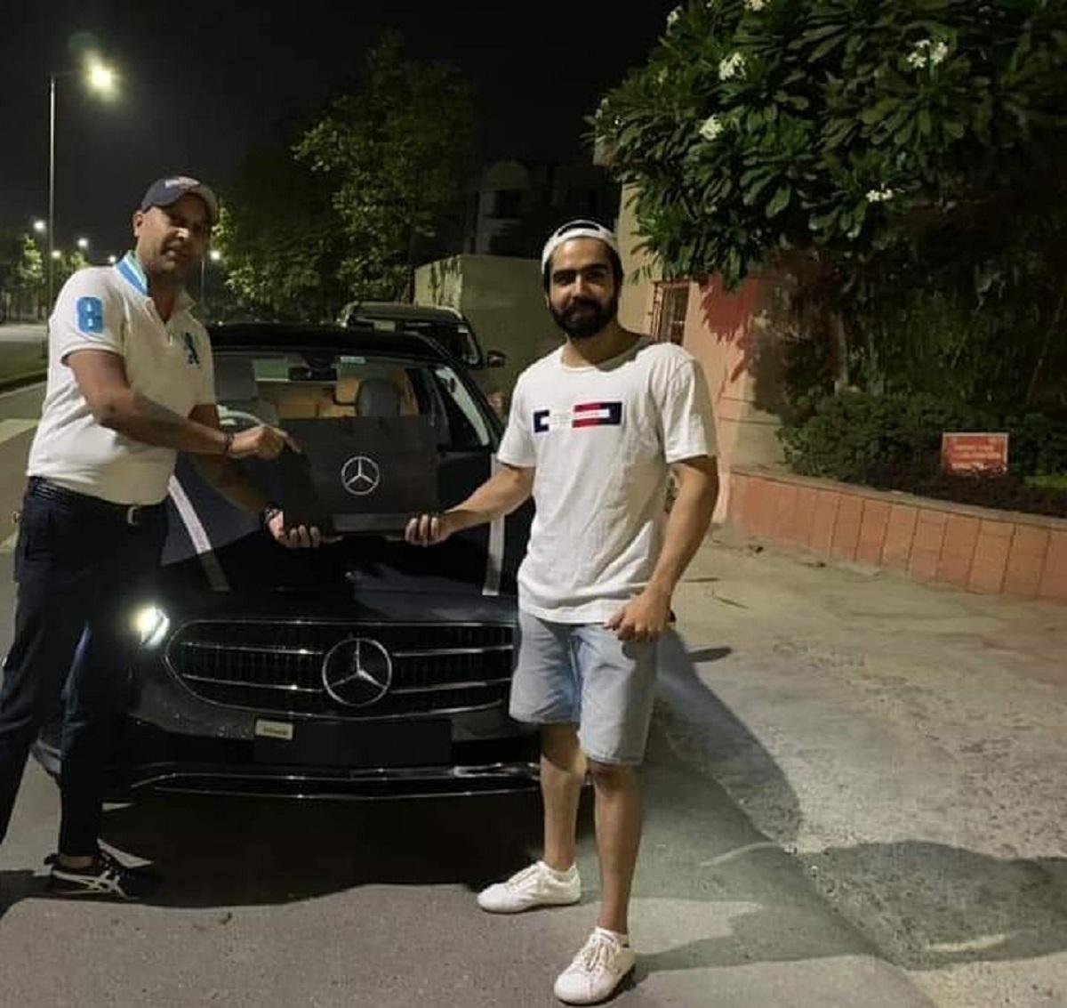 Punjabi Actor Singer Hardy Sandhu Buys New Mercedes-Benz E-Class LWB Facelift