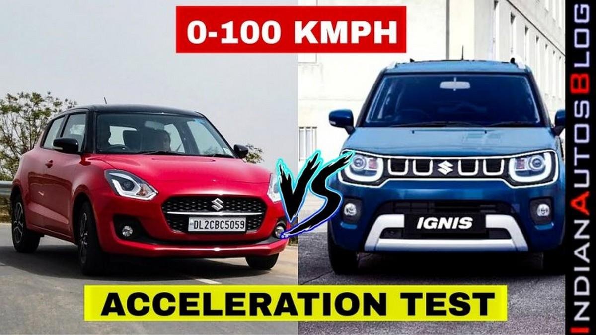 Front-look-of-Maruti-Swift-and-Ignis