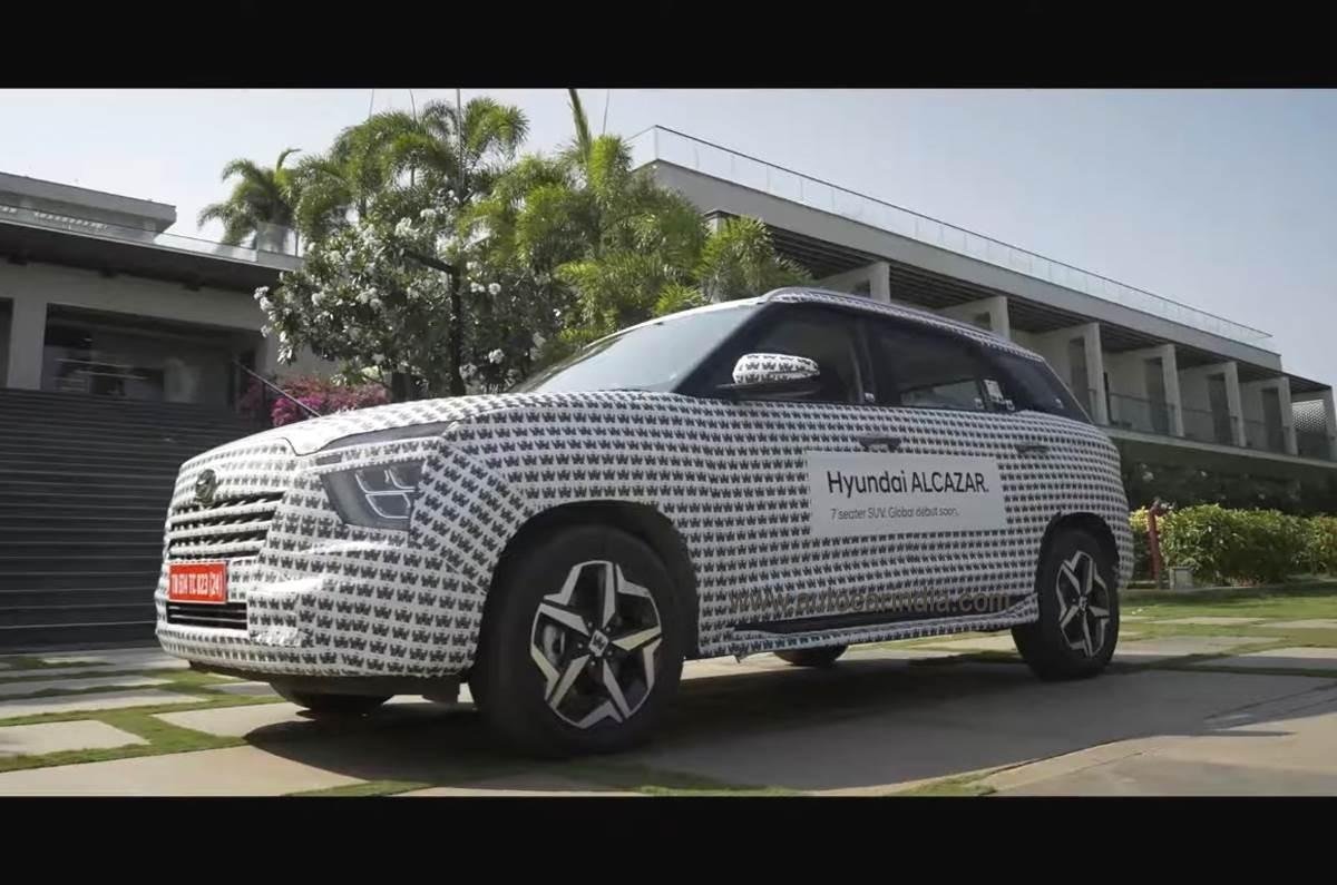 Front-side-look-of-upcoming-Hyundai-Alcazar