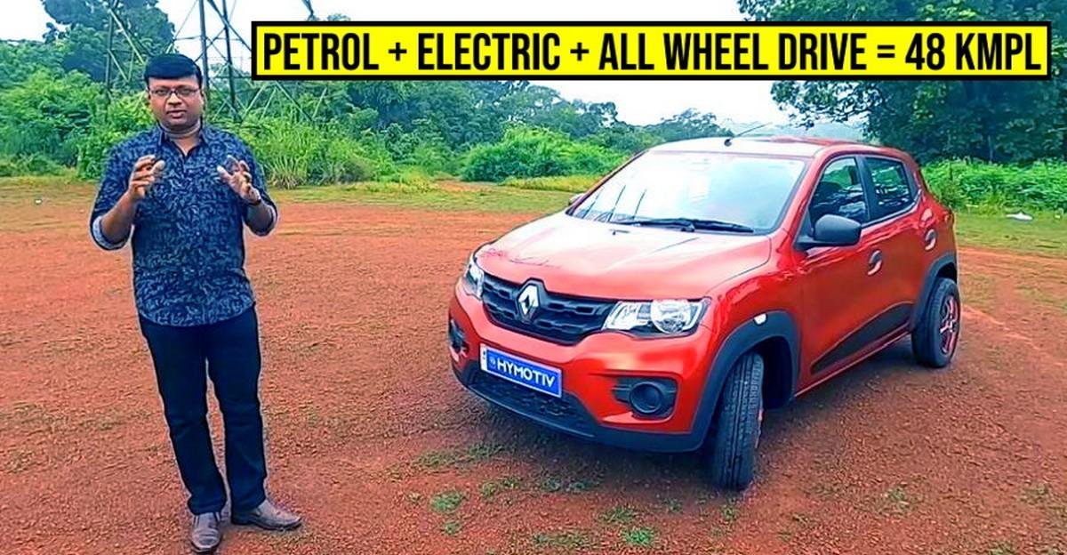 This Electric-Petrol Renault Kwid Offers 48kmpl of Mileage