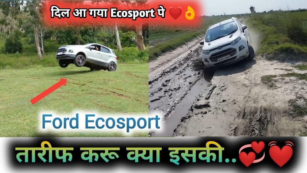Watch Ford EcoSport Showing Off Its Off-road Capabilities
