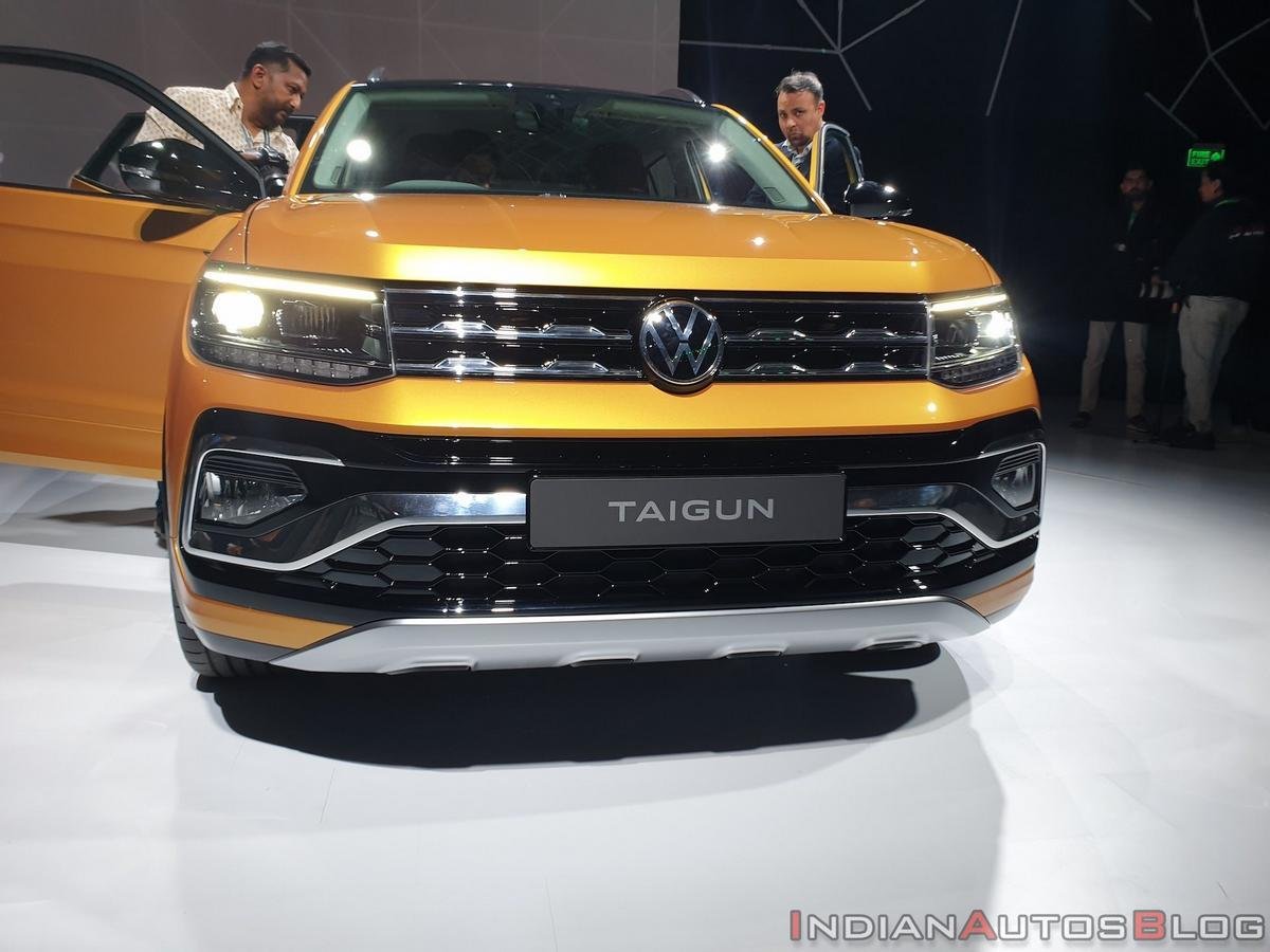 upcoming suv and muv cars in india - 2021 vw taigun front three quarters