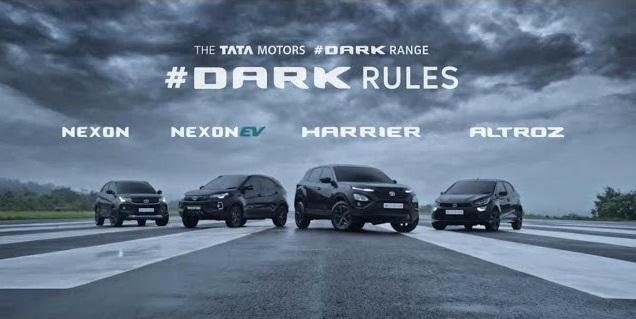 Dark Edition of Tata Altroz, Nexon, Nexon EV & Harrier Launched in India