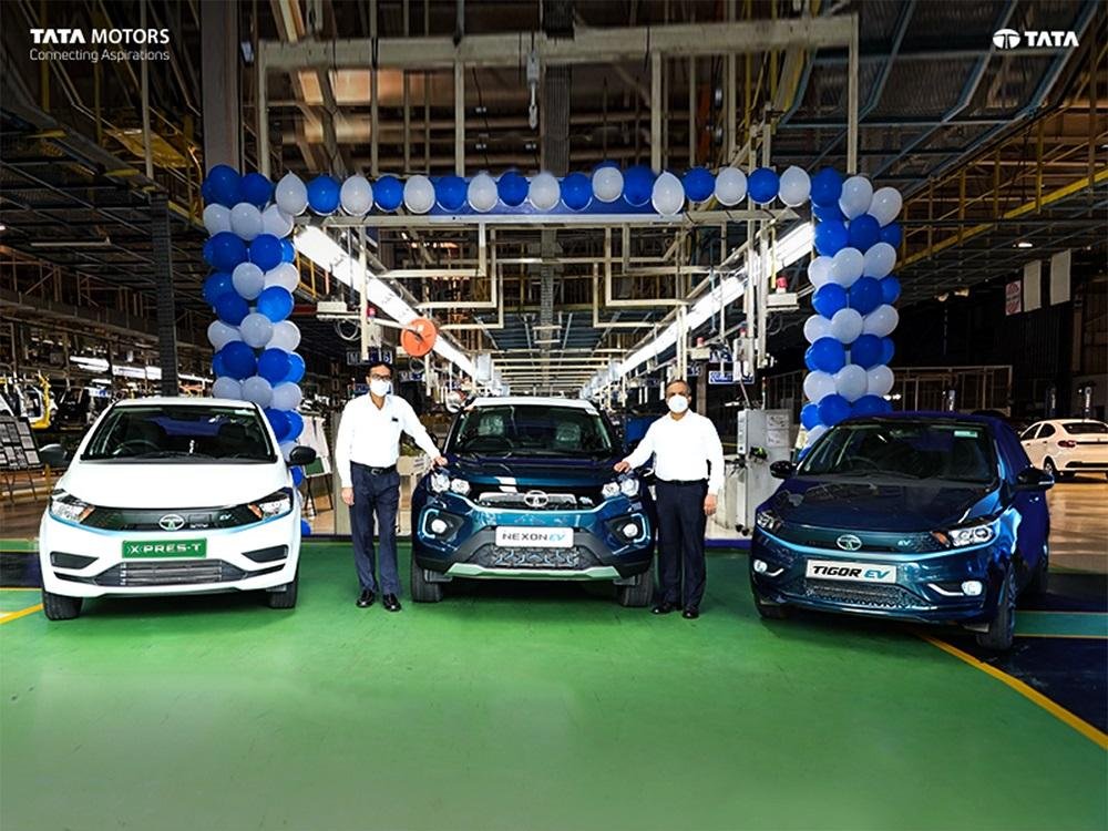 Tata Motors Announces Attaining 10,000 Electric Car Sales Milestone