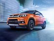 Maruti Suzuki Vitara Brezza 2018 front look orange colour