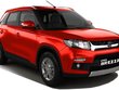 Maruti Suzuki Vitara Brezza 2018 red colour