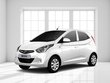 Hyundai Eon 2018 exterior front view white colour