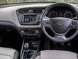 Hyundai Elite i20 blue colour interior dashboard 