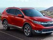 Honda CR-V 2018 red colour body look