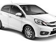 Honda Brio Facelift 2016 front look white colour