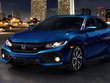 2019 Indian Honda Civic blue colour angular look from front to back