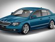 skoda superb 2019 India exterior blue colour