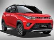 Mahindra KUV100 Exterior Front Look red color