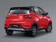 Mahindra KUV100 Exterior rear Look red color 