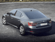 skoda superb 2019 India rear look silver color