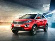 Tata Nexon India 2018 Exterior Front look red and black color