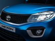 Tata Nexon India 2018 Exterior Front bumper blue color black background