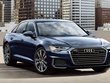 2019 Audi A6 blue front view