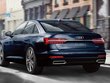 2019 Audi A6 blue rear view