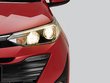 Toyota Yaris red colour front headlights