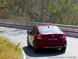 2019 Honda Civic rear angle in action