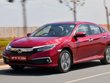 2019 Honda Civic red side profile angle